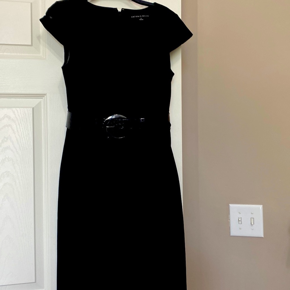 Womens Antonio Melanie belted dress size 4